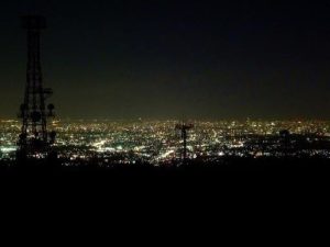 三国山の夜景