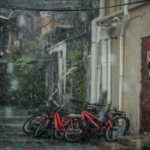 台風の時に外にある自転車を傷つけずに守るための対策は？